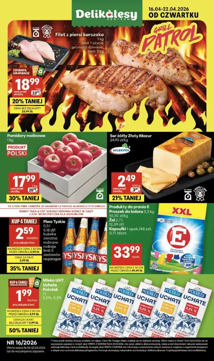 Strona 1 z gazetki Delikatesy Centrum