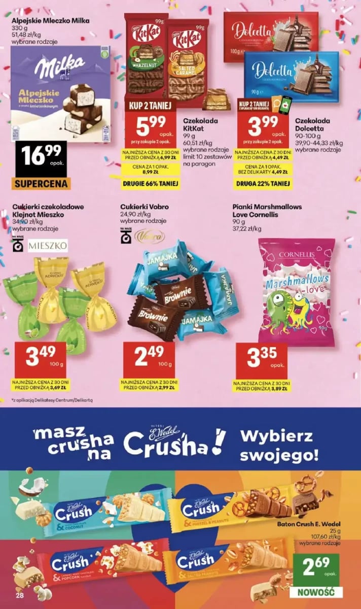 Strona 28 z gazetki Delikatesy Centrum