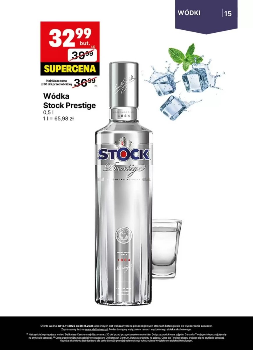 Strona 15 z gazetki Delikatesy Centrum