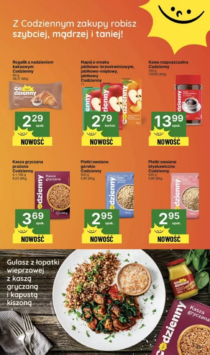 Strona 23 z gazetki Delikatesy Centrum