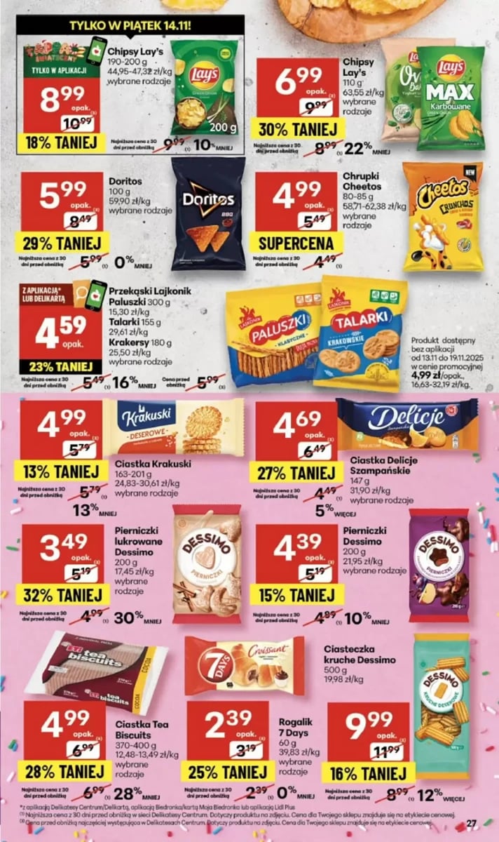 Strona 27 z gazetki Delikatesy Centrum