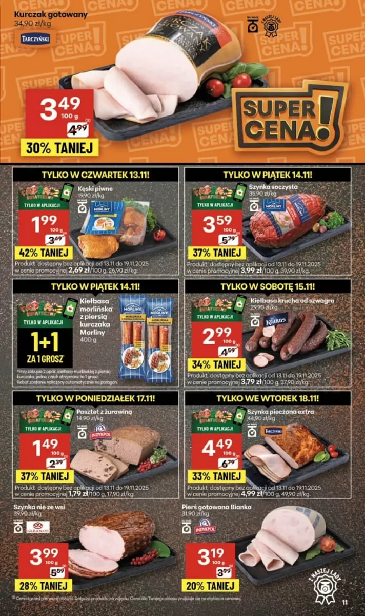 Strona 11 z gazetki Delikatesy Centrum
