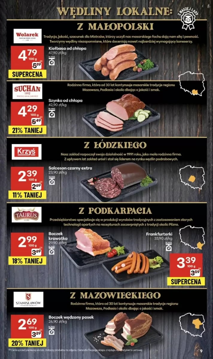 Strona 9 z gazetki Delikatesy Centrum