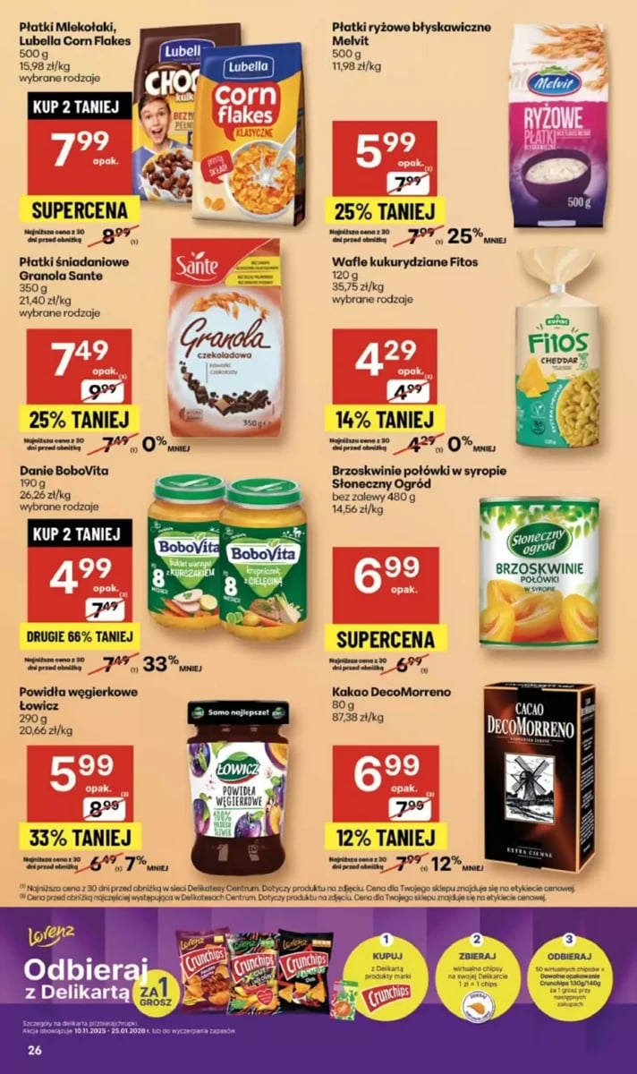Strona 26 z gazetki Delikatesy Centrum