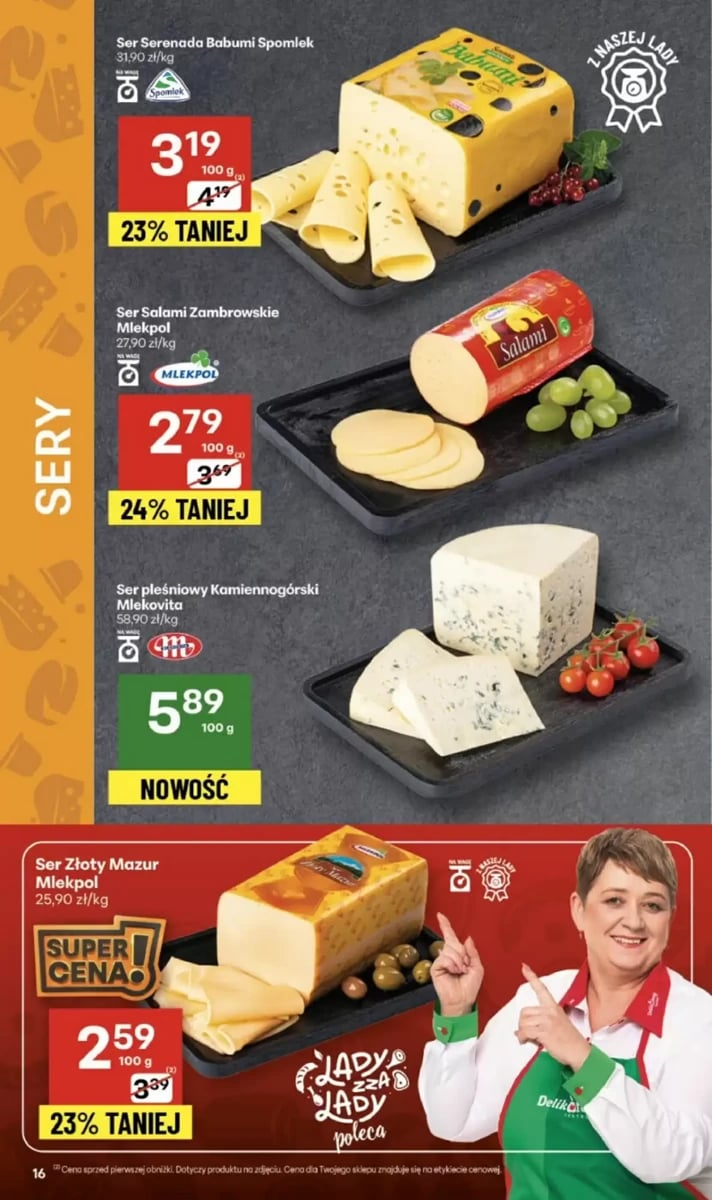 Strona 16 z gazetki Delikatesy Centrum