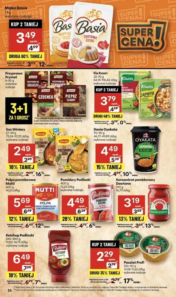 Strona 24 z gazetki Delikatesy Centrum