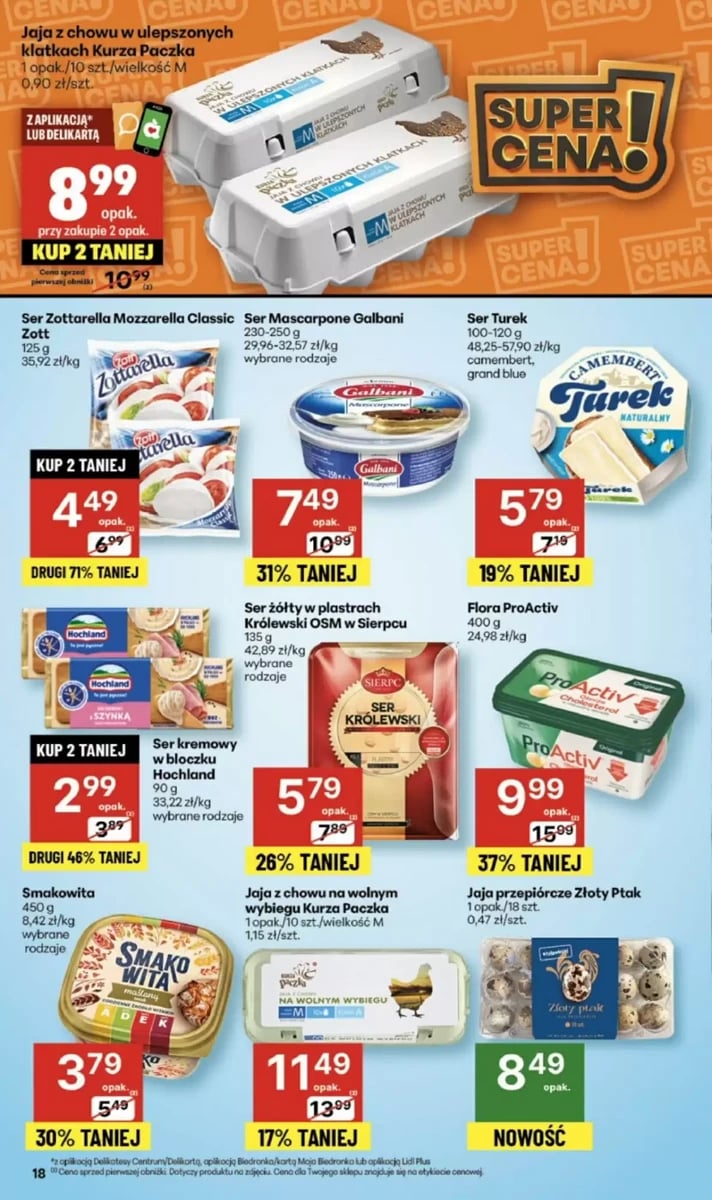 Strona 18 z gazetki Delikatesy Centrum