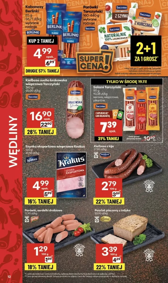 Strona 12 z gazetki Delikatesy Centrum