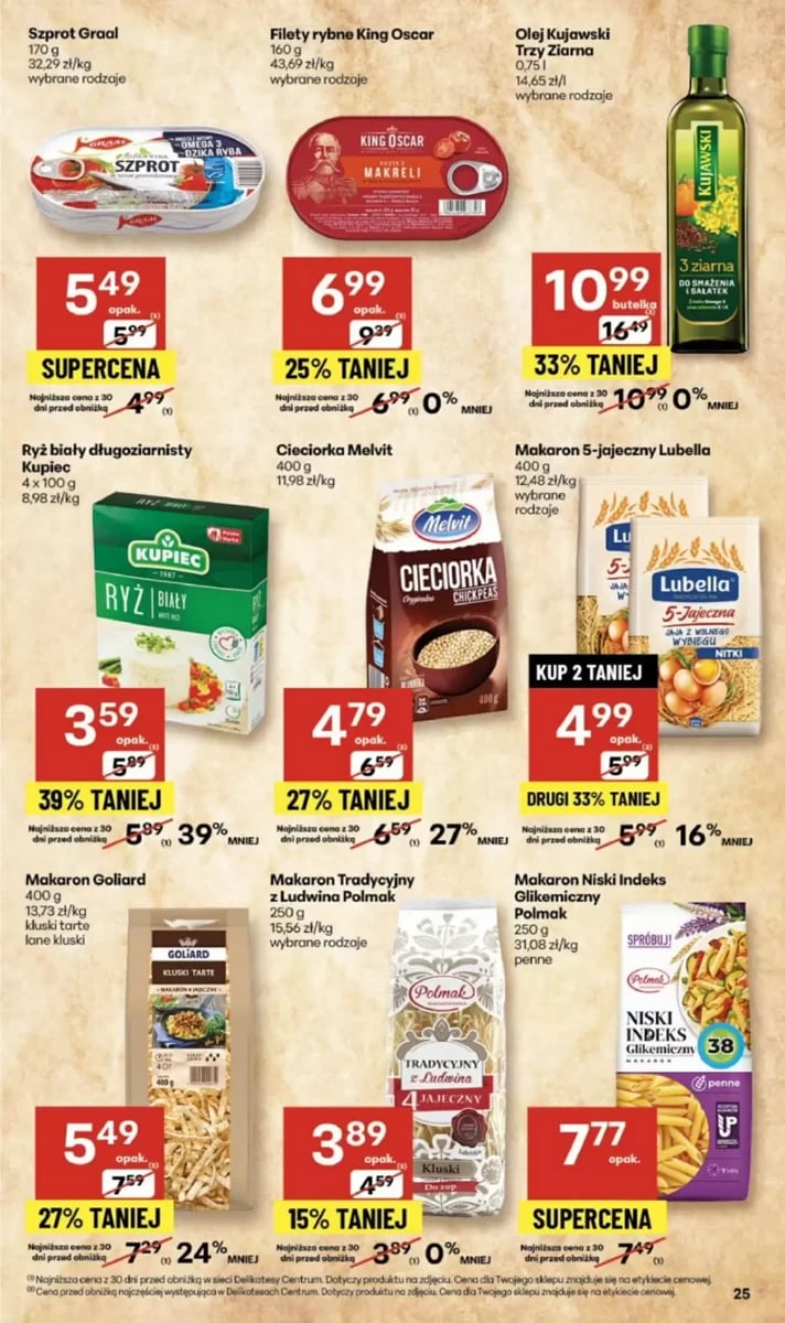 Strona 25 z gazetki Delikatesy Centrum