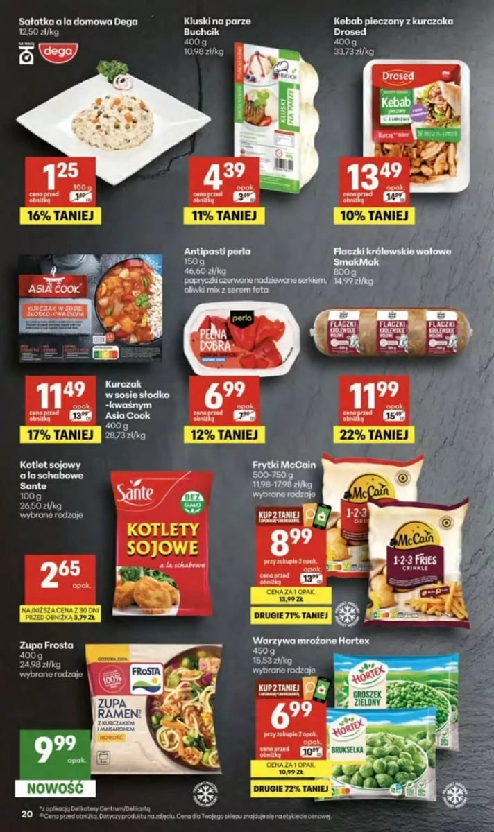 Strona 20 z gazetki Delikatesy Centrum