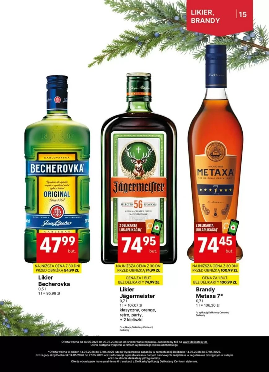Strona 15 z gazetki Delikatesy Centrum