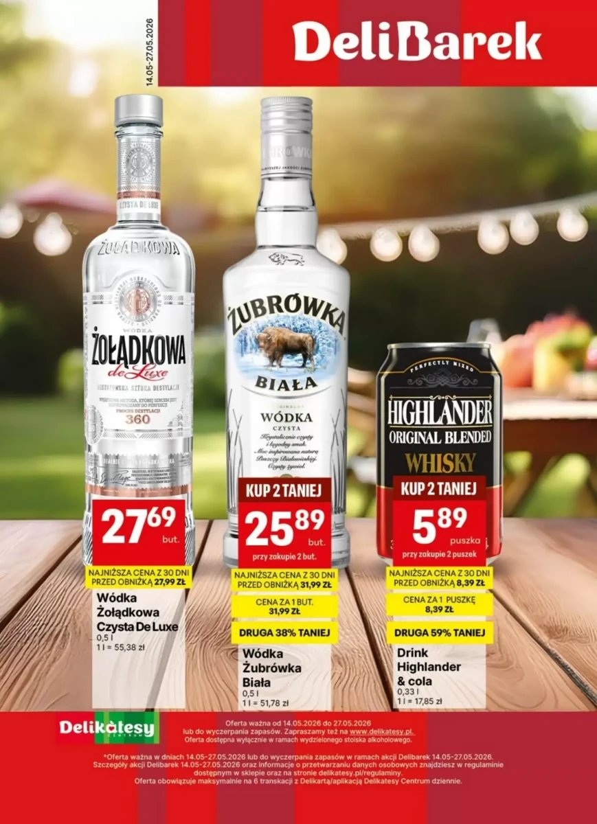Strona 1 z gazetki Delikatesy Centrum