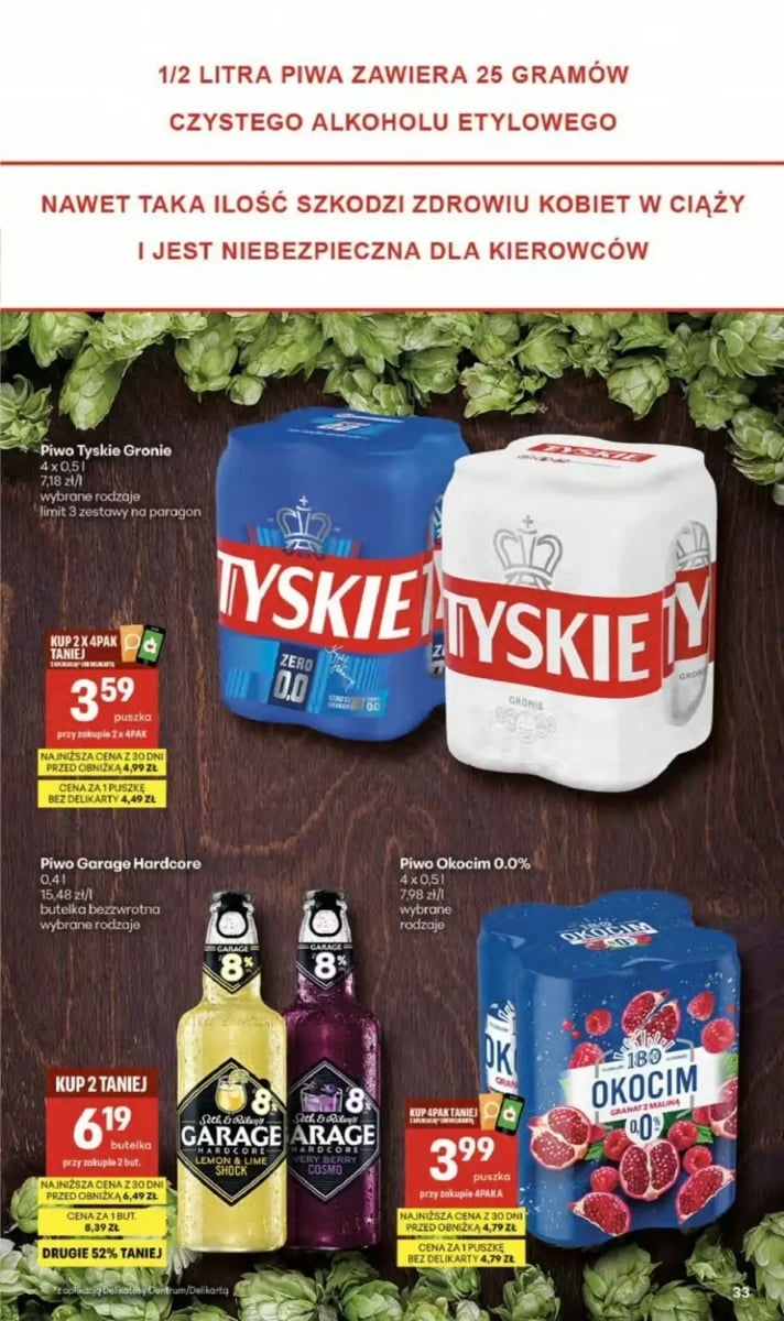Strona 33 z gazetki Delikatesy Centrum