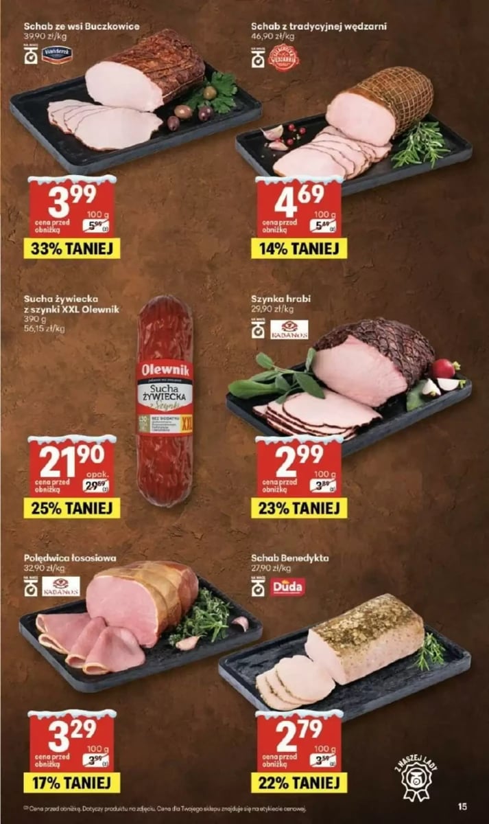 Strona 15 z gazetki Delikatesy Centrum