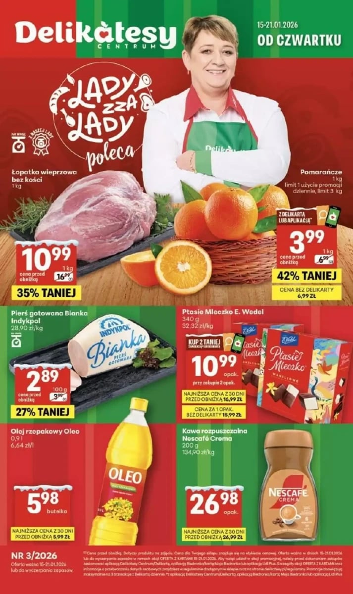 Strona 1 z gazetki Delikatesy Centrum