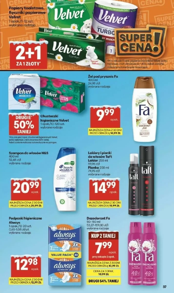 Strona 37 z gazetki Delikatesy Centrum