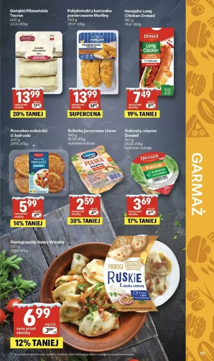 Strona 23 z gazetki Delikatesy Centrum