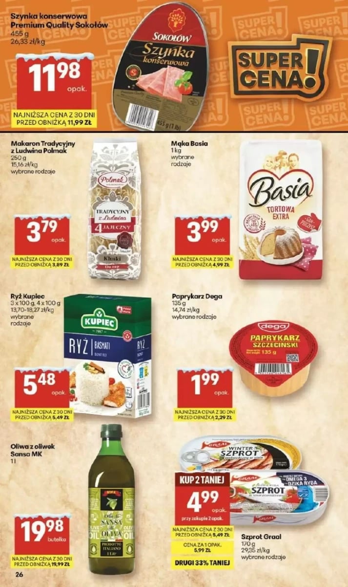 Strona 26 z gazetki Delikatesy Centrum