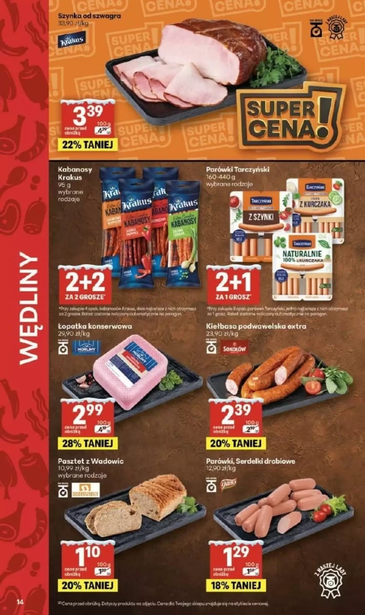 Strona 14 z gazetki Delikatesy Centrum