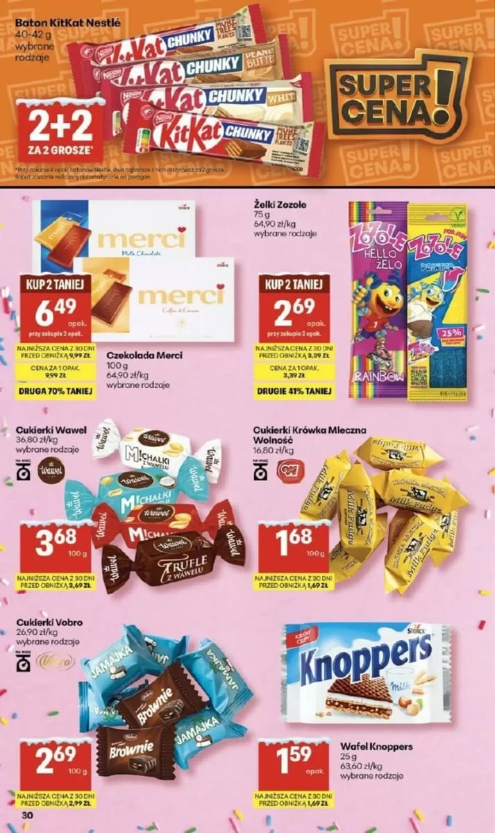 Strona 30 z gazetki Delikatesy Centrum