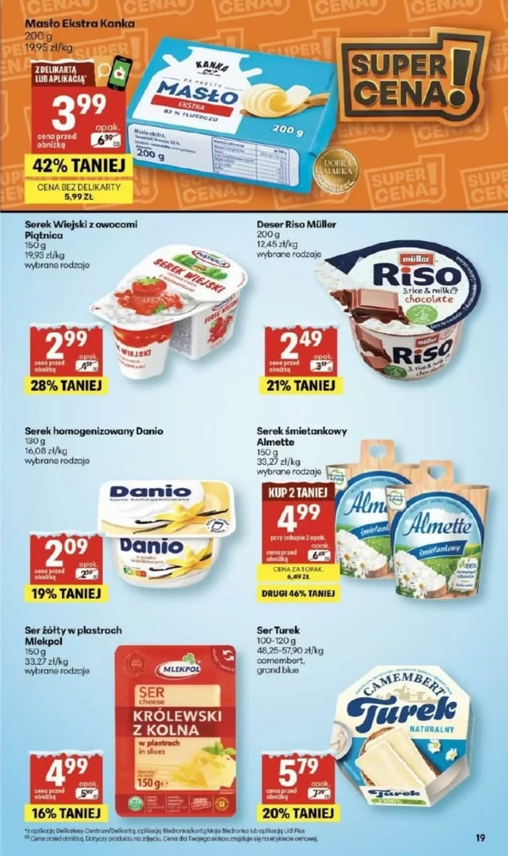 Strona 19 z gazetki Delikatesy Centrum