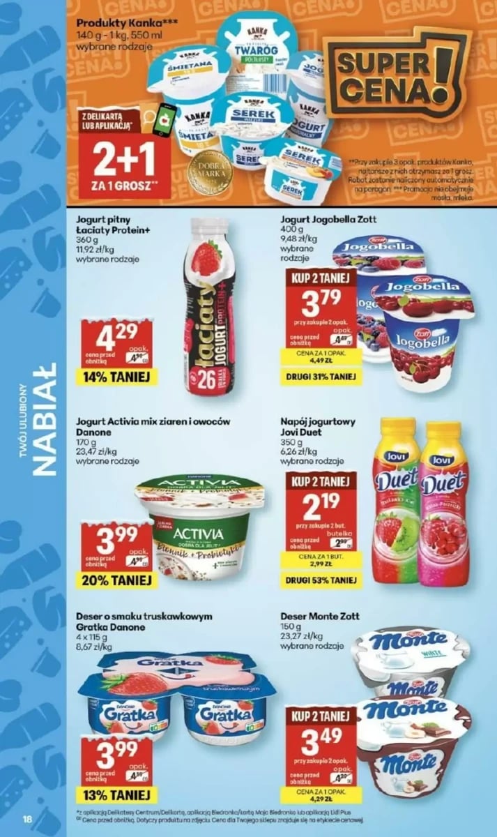 Strona 18 z gazetki Delikatesy Centrum