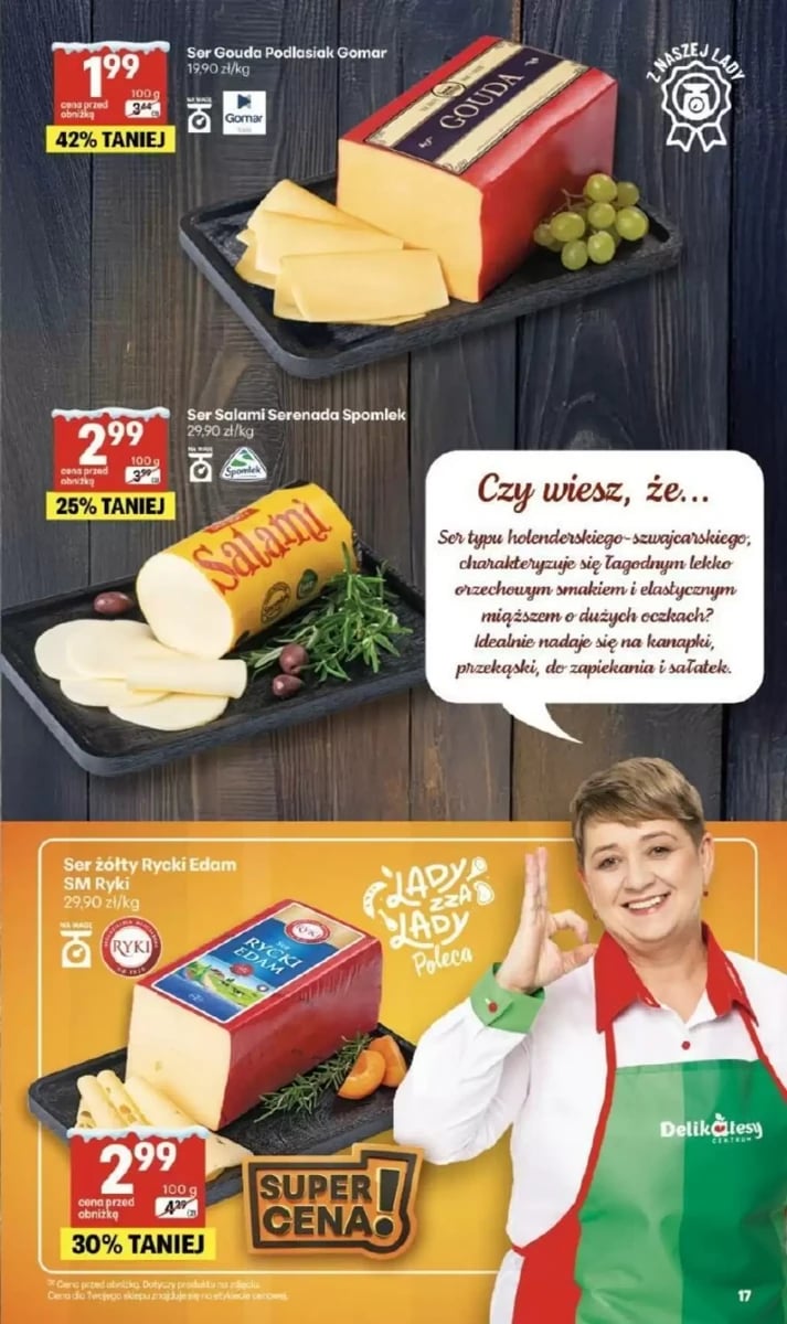 Strona 17 z gazetki Delikatesy Centrum