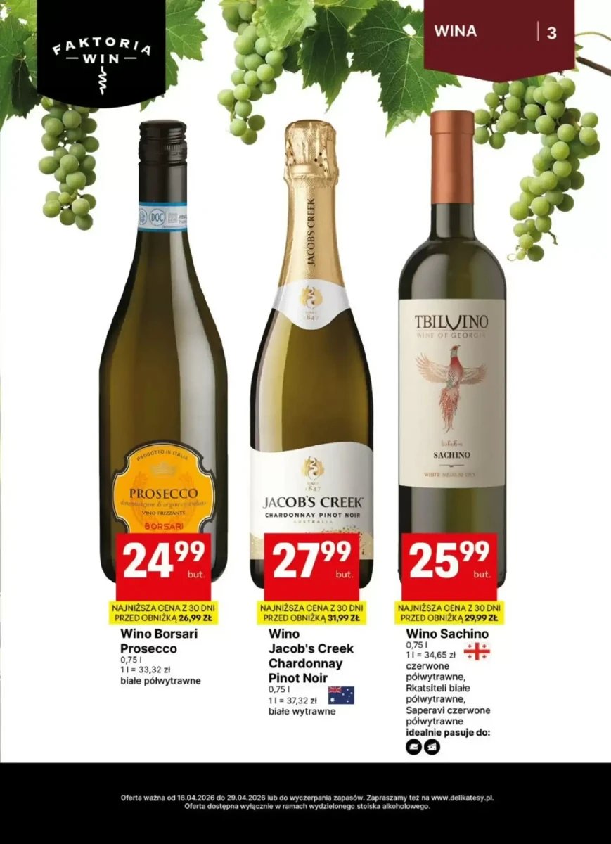 Strona 3 z gazetki Delikatesy Centrum