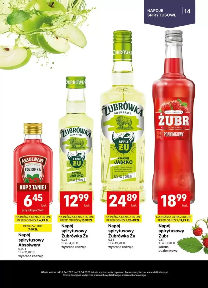Strona 14 z gazetki Delikatesy Centrum
