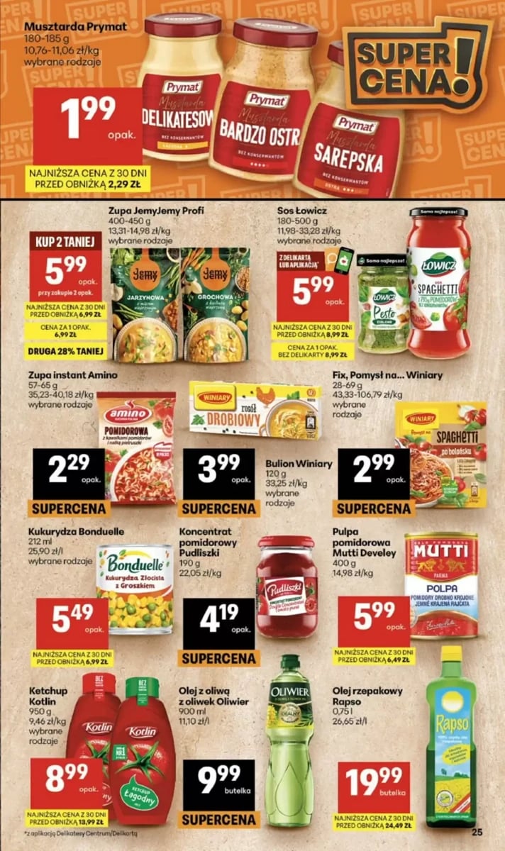 Strona 25 z gazetki Delikatesy Centrum