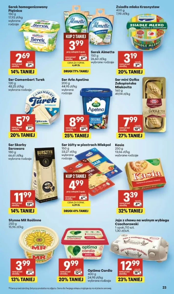 Strona 23 z gazetki Delikatesy Centrum