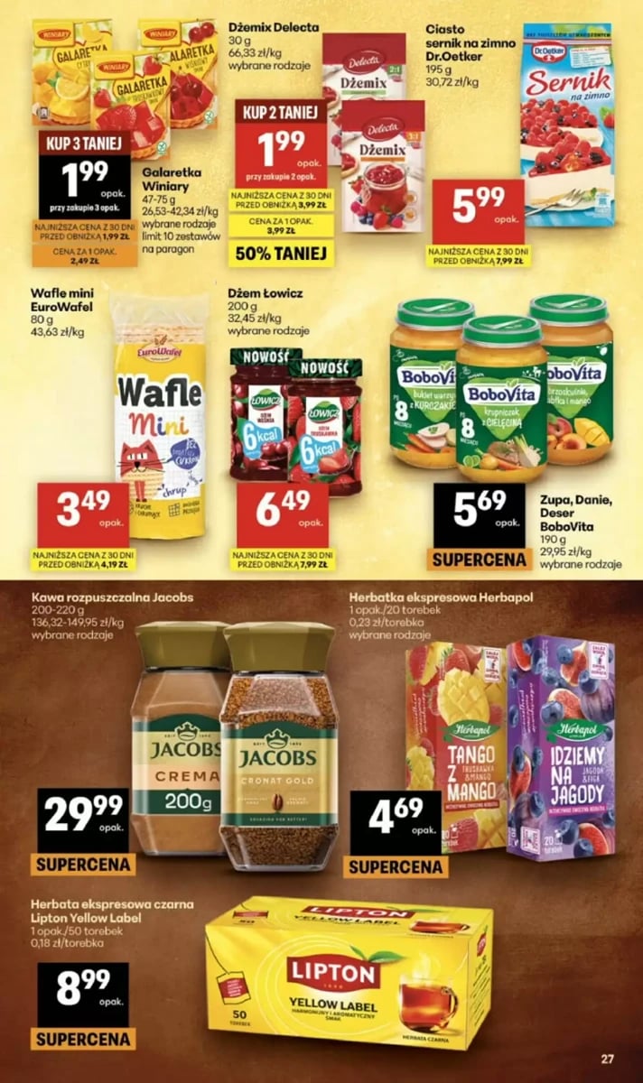 Strona 27 z gazetki Delikatesy Centrum
