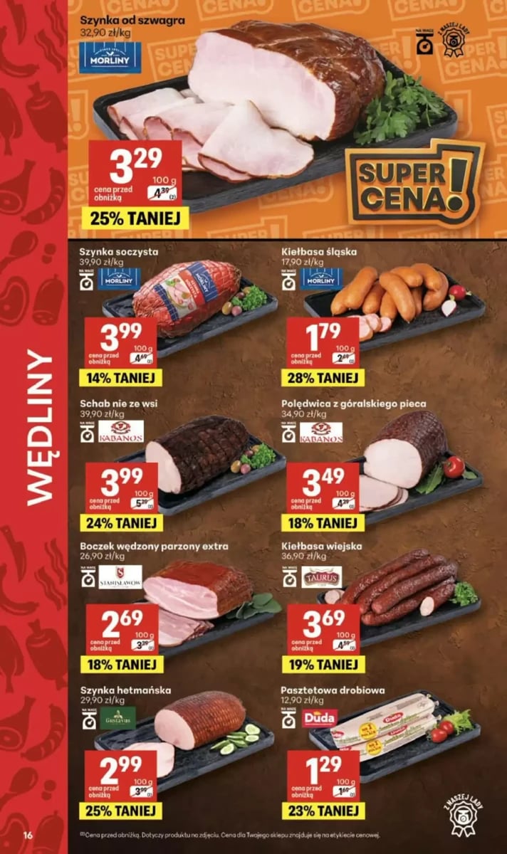 Strona 16 z gazetki Delikatesy Centrum
