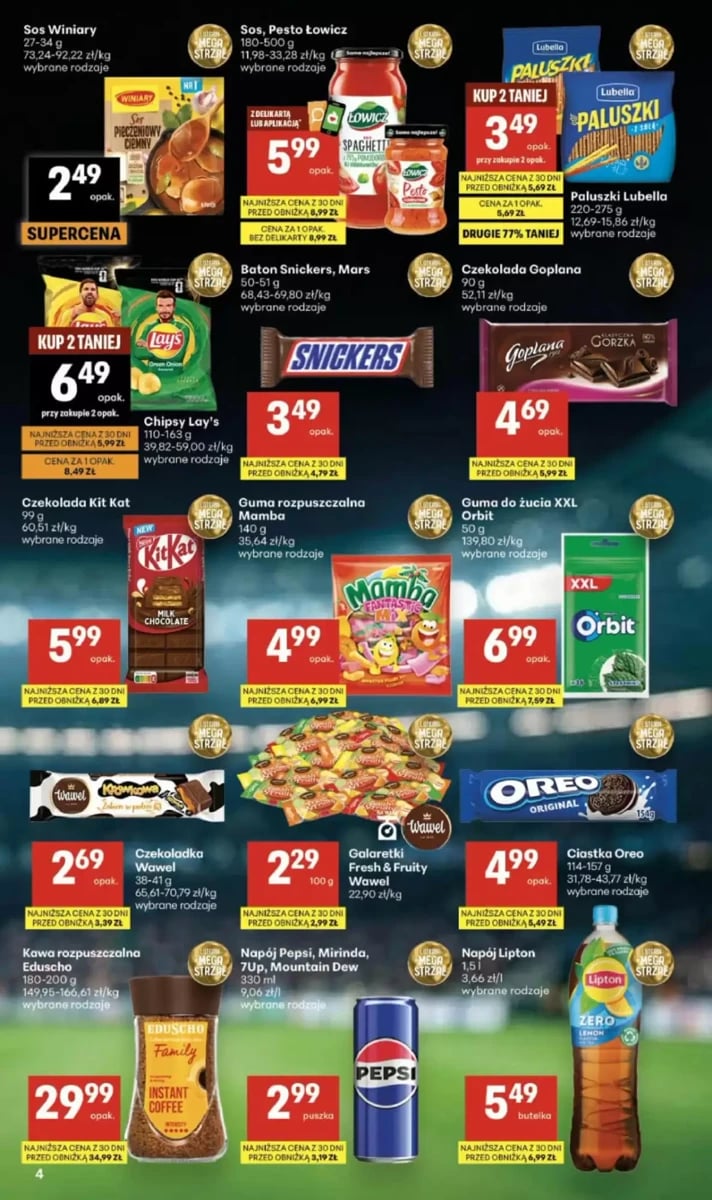 Strona 4 z gazetki Delikatesy Centrum
