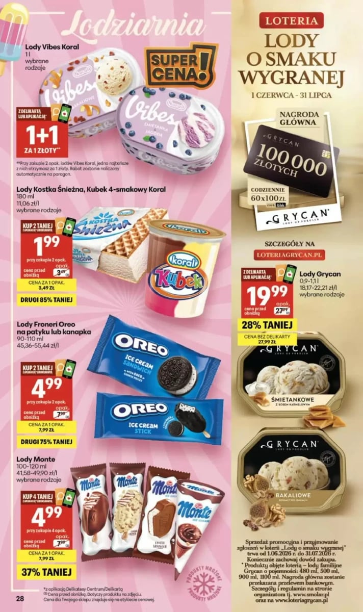 Strona 28 z gazetki Delikatesy Centrum