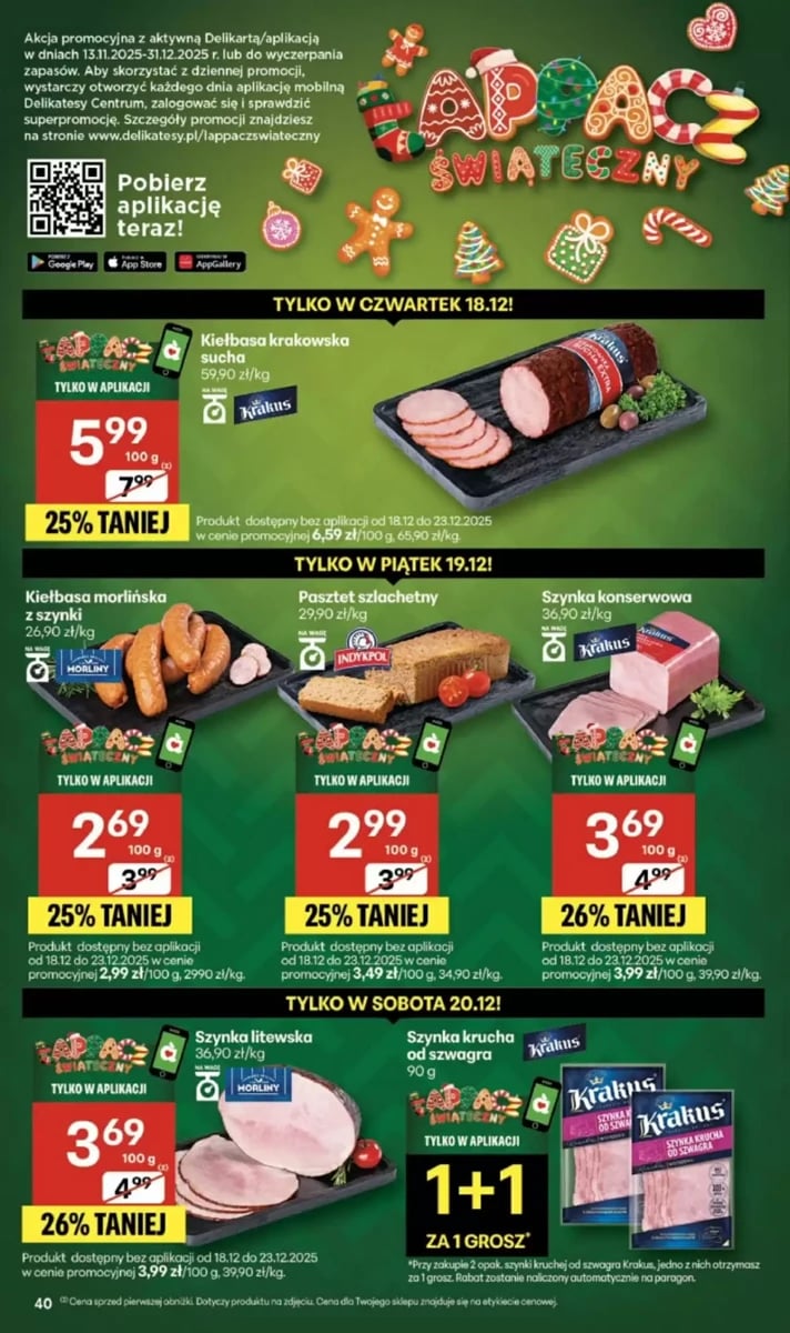 Strona 40 z gazetki Delikatesy Centrum