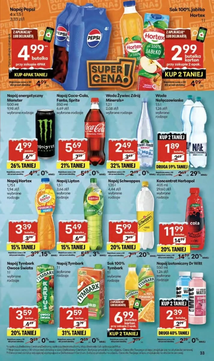 Strona 33 z gazetki Delikatesy Centrum