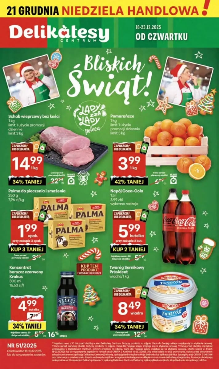 Strona 1 z gazetki Delikatesy Centrum