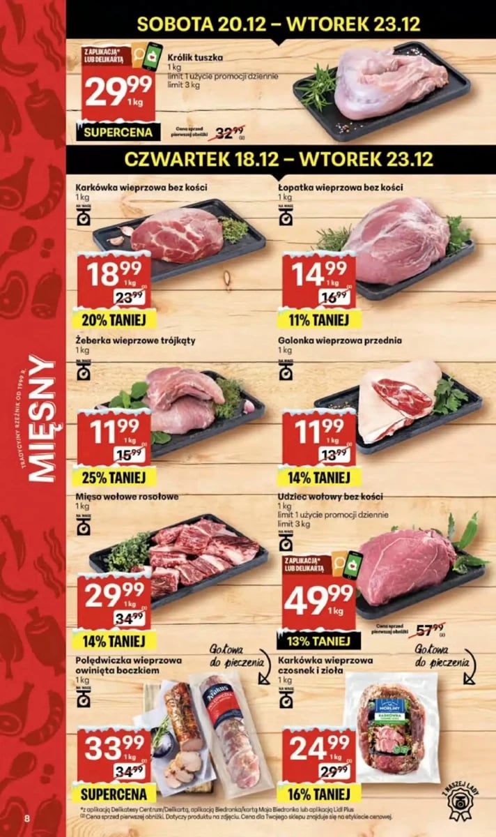 Strona 8 z gazetki Delikatesy Centrum