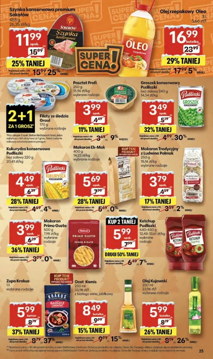 Strona 25 z gazetki Delikatesy Centrum