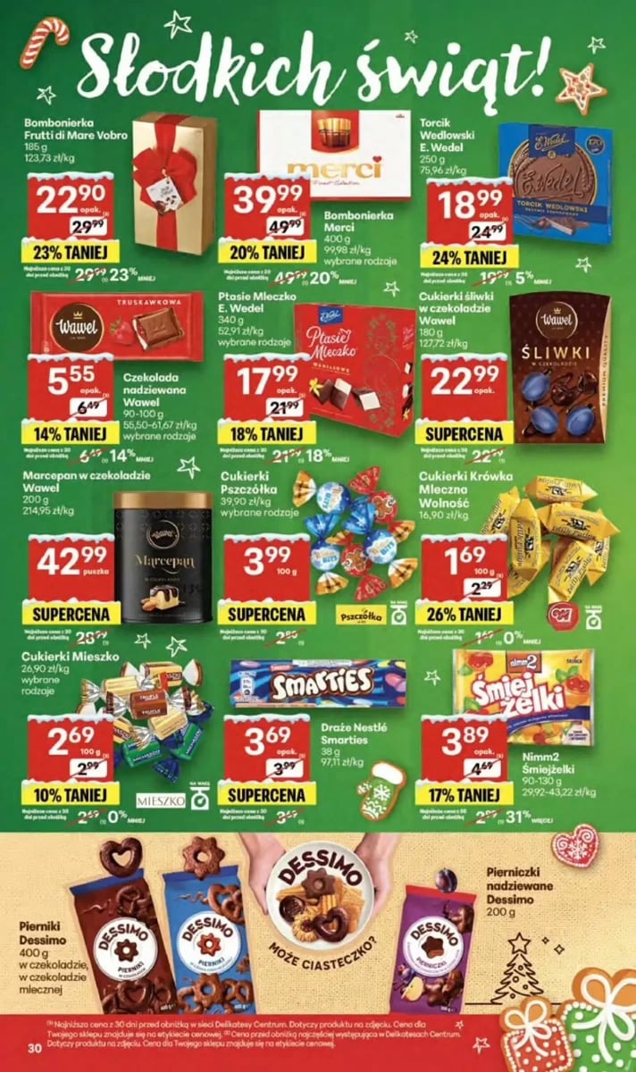 Strona 30 z gazetki Delikatesy Centrum