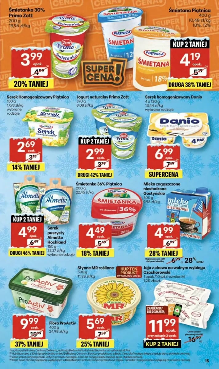 Strona 15 z gazetki Delikatesy Centrum