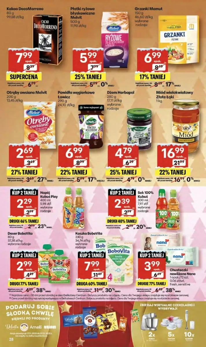 Strona 28 z gazetki Delikatesy Centrum
