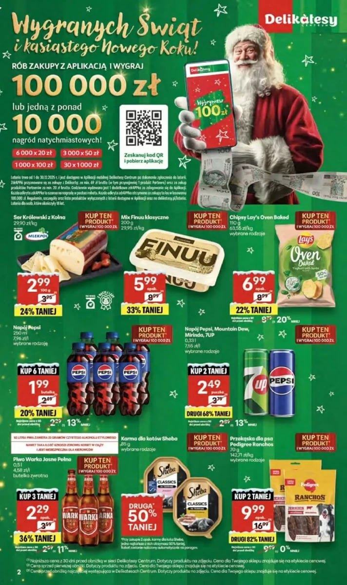 Strona 2 z gazetki Delikatesy Centrum