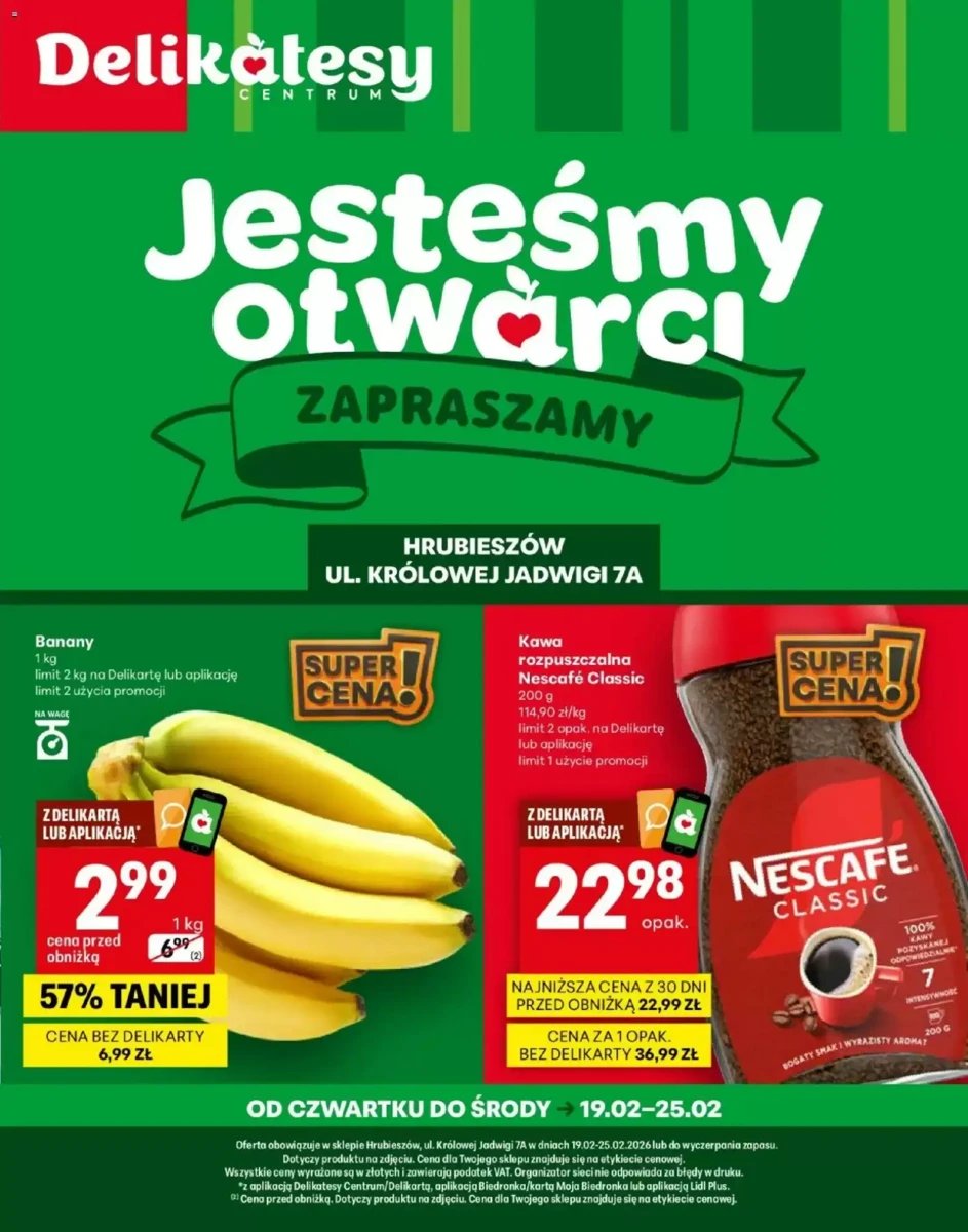 Strona 1 z gazetki Delikatesy Centrum