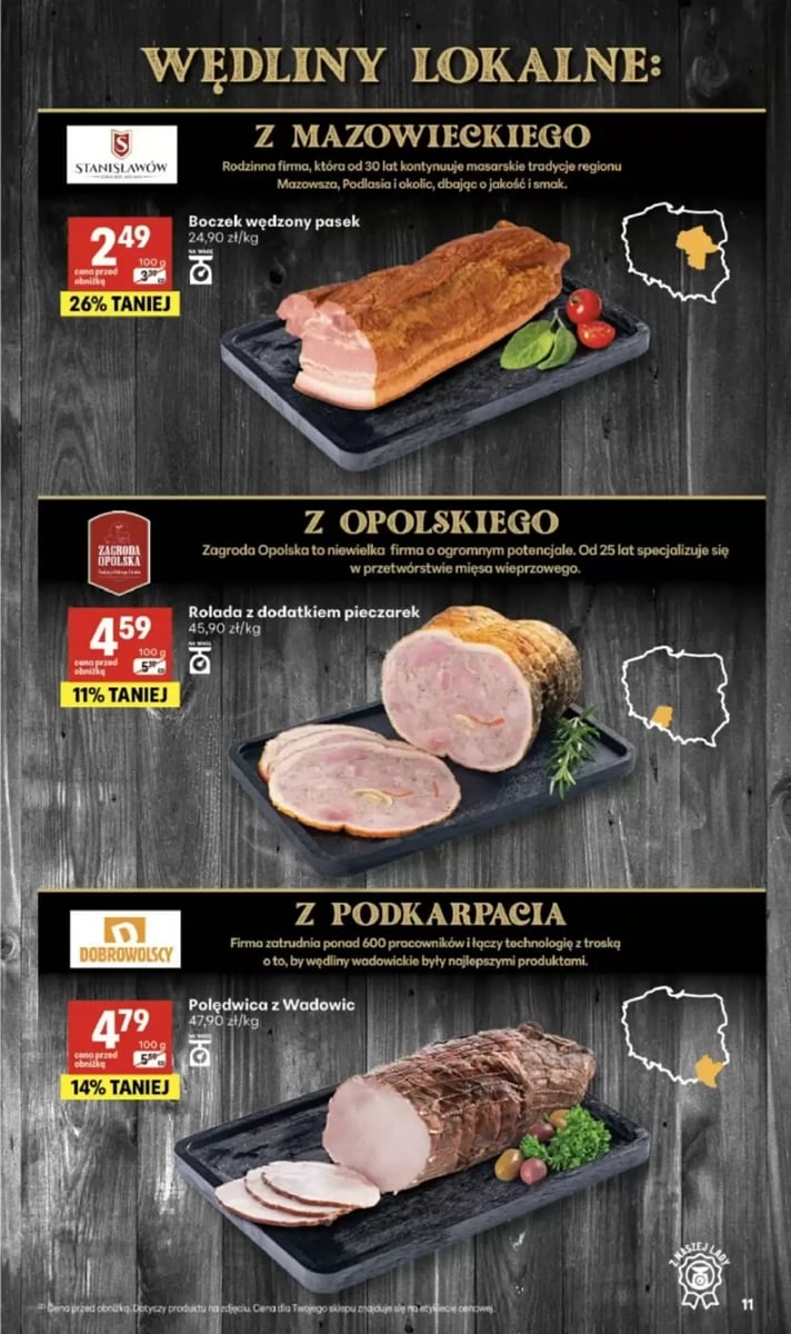 Strona 11 z gazetki Delikatesy Centrum