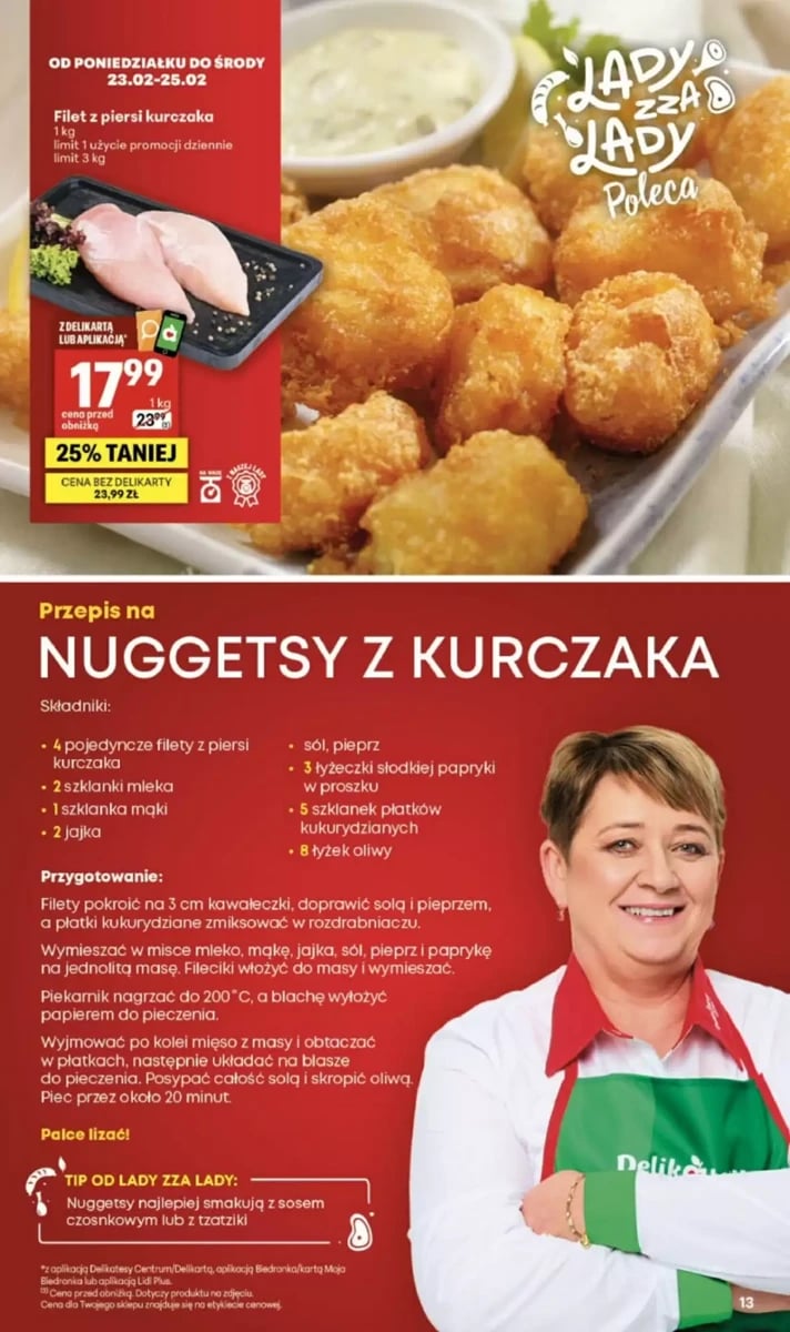 Strona 13 z gazetki Delikatesy Centrum