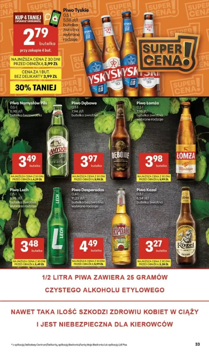 Strona 33 z gazetki Delikatesy Centrum