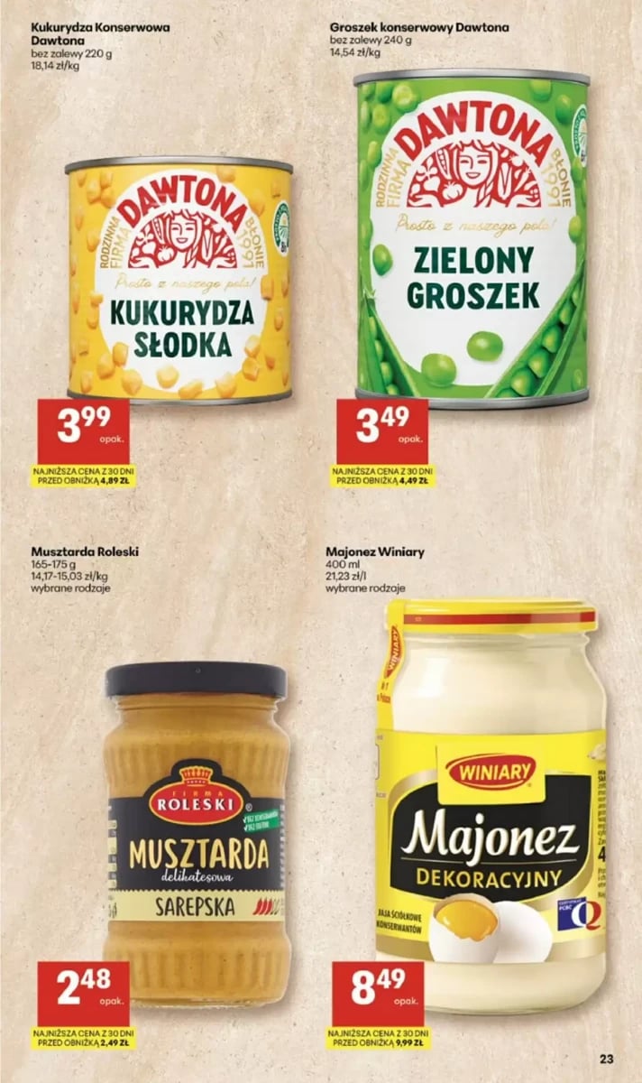 Strona 23 z gazetki Delikatesy Centrum