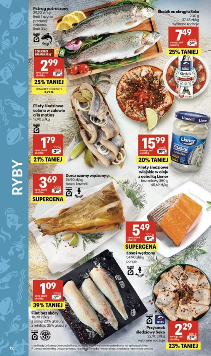 Strona 12 z gazetki Delikatesy Centrum